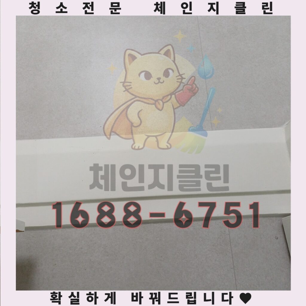 인천 갈산동 원룸청소 이사 스트레스 단숨에 지우는 단 하나의 방법