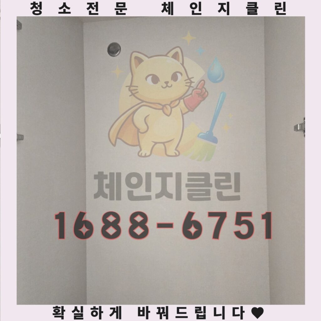 인천 일신동 원룸청소, 만족을 넘어 감동을 선사하는 단 하나의 비밀